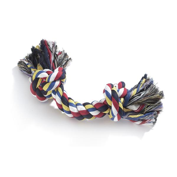 DOG TOY CAMON OS DE COTON*2 NOEUDS*40CM*470G
