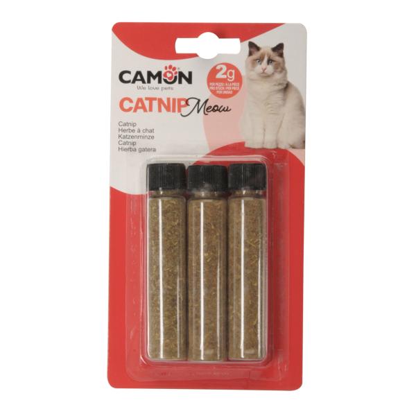 HERBE A CHAT CATNIP CAMON  (3 PCS * 2G)