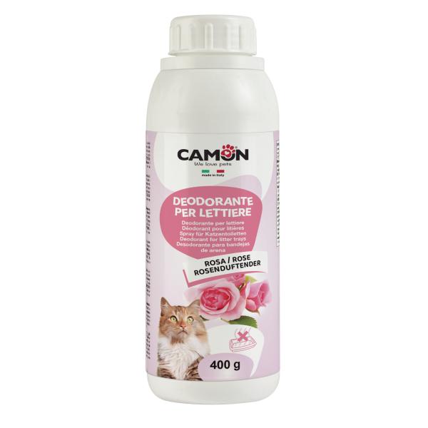 DESODORISANT DE LITIERE CAMON ROSE 400G