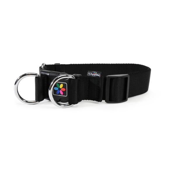 COLLIER CHIEN NYLON CAMON XL 38X490/710MM NOIR
