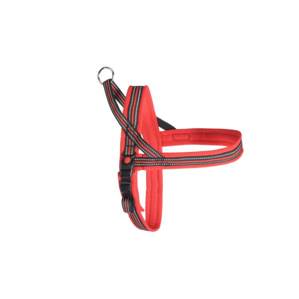 HARNAIS CHIEN REFEL. CAMON DYNAMIC PLUS 100CM ROUGE
