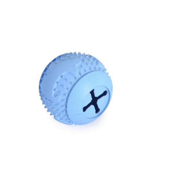 DOG TOY CAMON BALLE A FRIANDISE 7,5CM MIXED