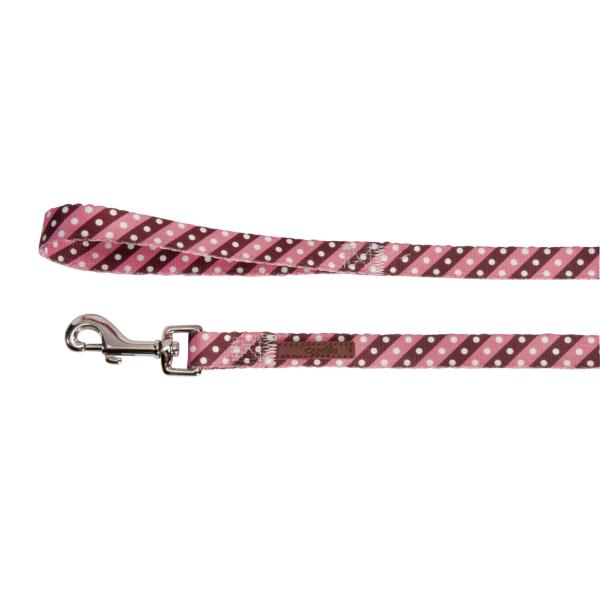 LAISSE NYLON CAMON POIS ROSE 20X1200MM