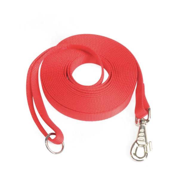 LAISSE NYLON CAMON 15MM X 6M ROUGE
