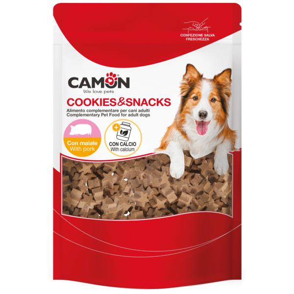 MINI ÉTOILES AVEC DU PORC ET DU CALCIUM -450G