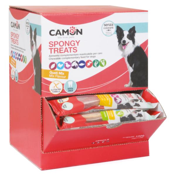 FRIANDISES SPONGIEUSES EN MÉLANGE DE SAVEURS -28G