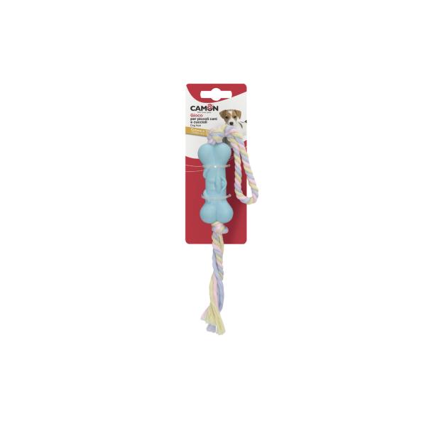 JOUET POUR CHIOT CAMON OS EN TPR 25CM MIXED