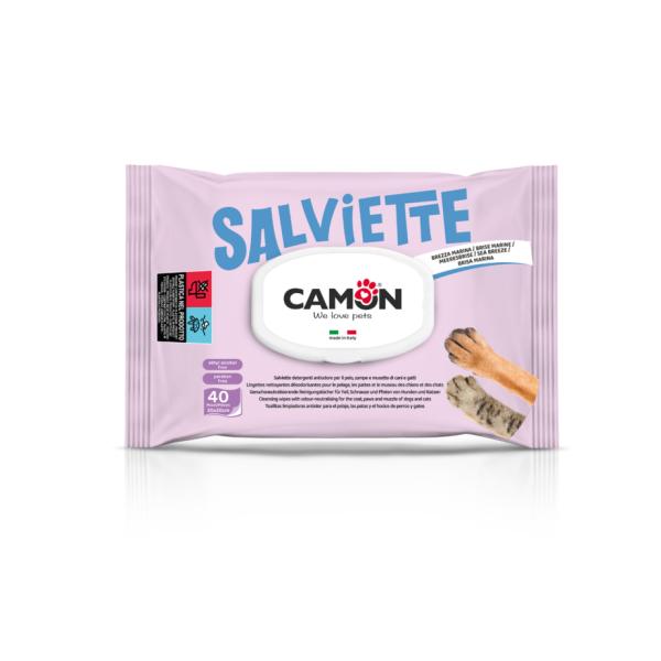 LINGETTES NETTOYANTES CAMON MARIN 40 PCS