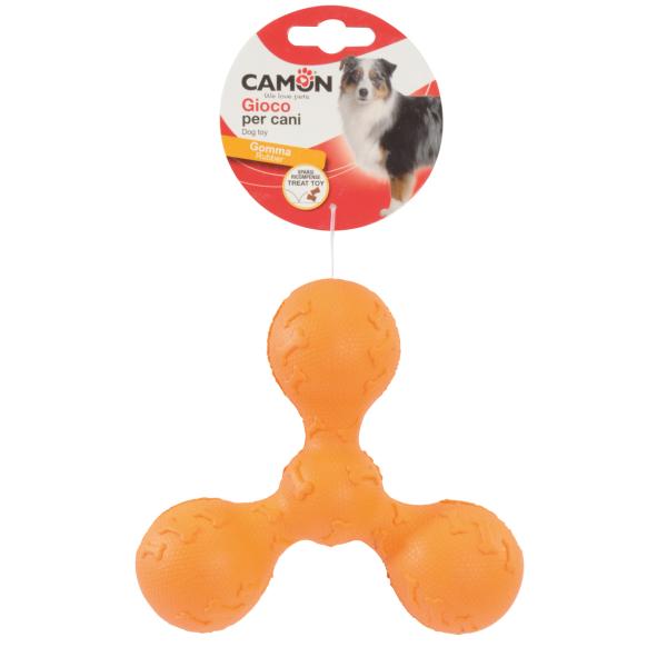 JOUETS POUR CHIEN CAMON  A DISTRIBUTION DE FRIANDISES 14,5 CM