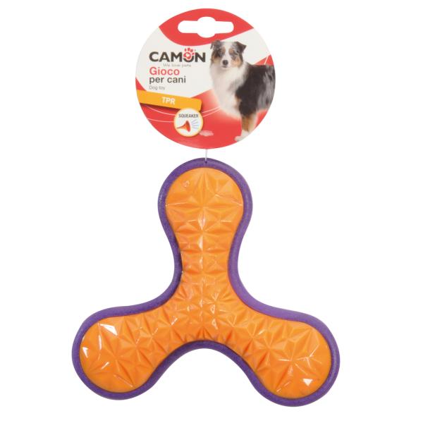 JOUETS POUR CHIEN CAMON BOOMERANG TPR 16,5CM