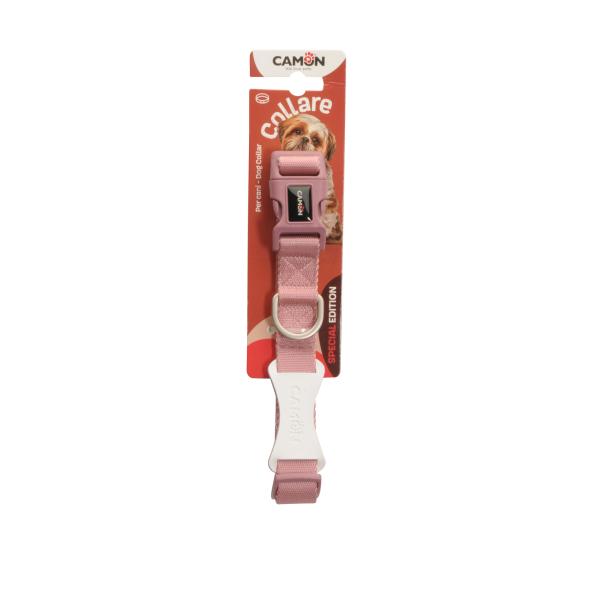 COLLIER NYLON CAMON ROSE 25X400-580 MM
