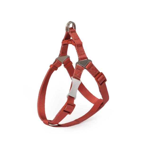 HARNAIS NYLON CAMON ROUGE BRIQUE 	20x450/690MM
