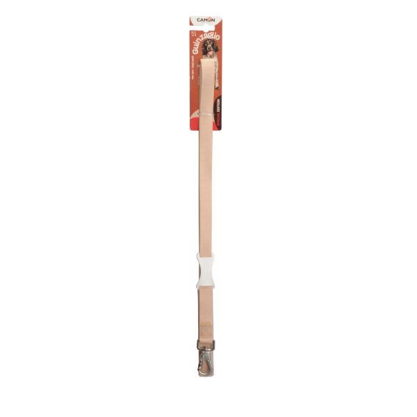 LAISSE NYLON CAMON 25X1200MM CREME