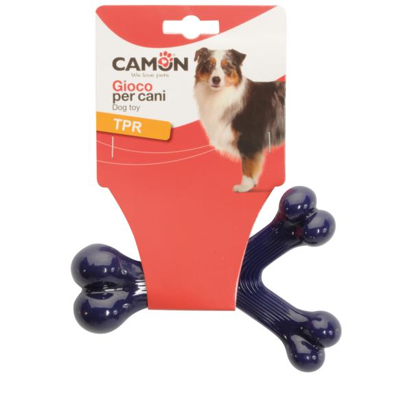 JOUETS POUR CHIEN CAMON OS EN TPR Y 16 CM MIXED