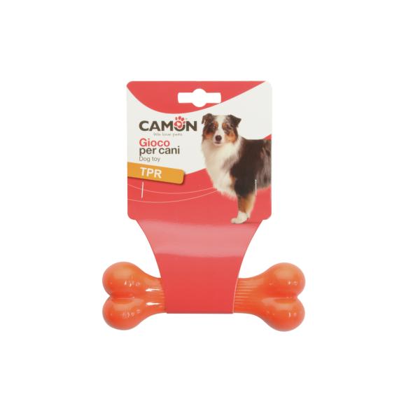 JOUETS POUR CHIEN CAMON OS EN TPR 15 CM MIXED