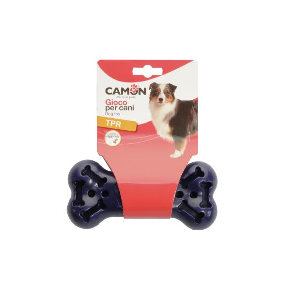 JOUETS POUR CHIEN CAMON OS EN TPR 16 CM MIXED