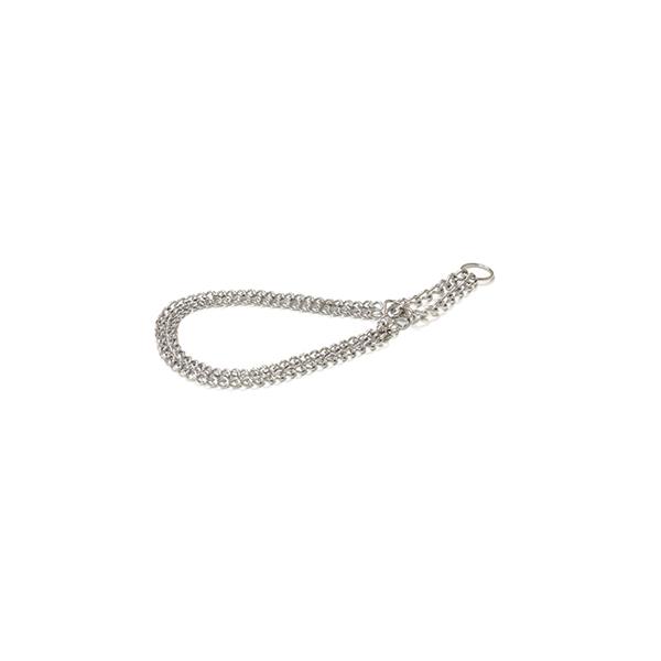 COLLIER 1/2 ETRANGLEUR CHROME 55 cm