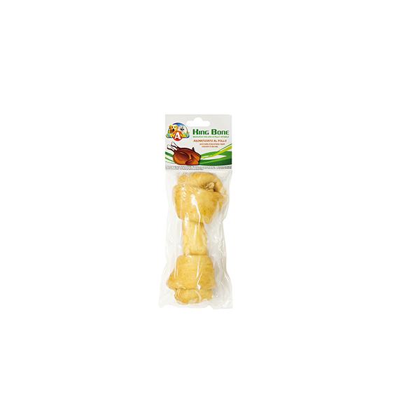 CHICKEN KNOTTED BUFFALO BONE 10 cm