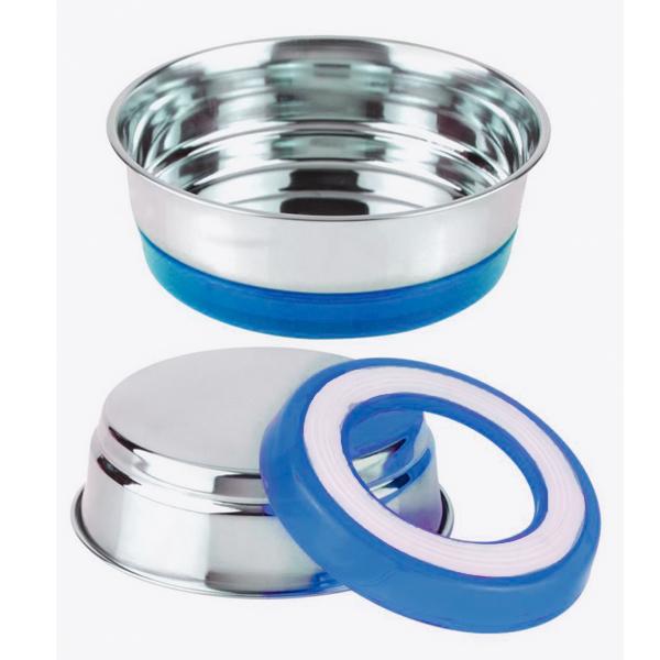 GAMELLE INOX FLUO BLEU 200 ml.