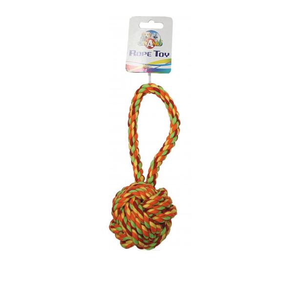 OS EN COTON HANDLE W/ROPE BALL 23cm