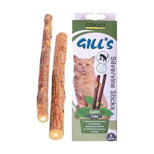 GILL'S CATSILVERVINECATSTICKS5 PCS 