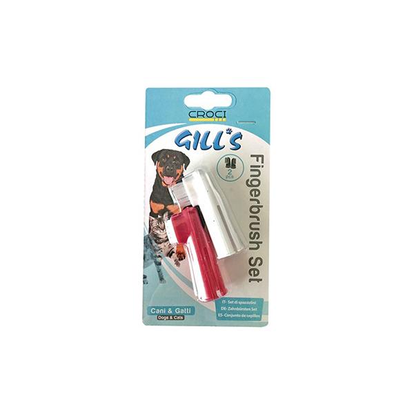 GILL'S FINGER TOOTH BRUSH 2 PCS 