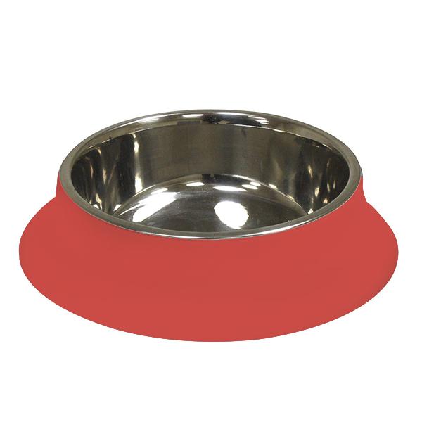 GAMELLE INOX SILICONE ROUGE 520ml/1