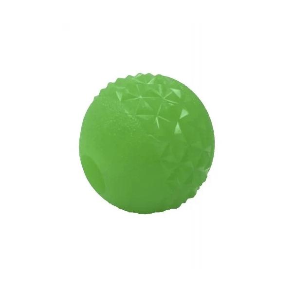 TOY  TPR GLOW SQUEAK BALL 6.3cm                                        