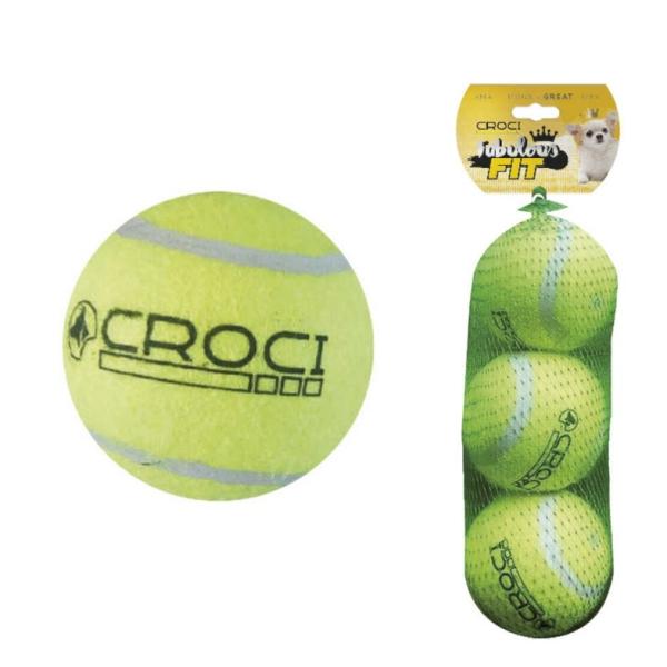 TENNIS BALL SOUND 3,8 cm 3pcs YELLOW