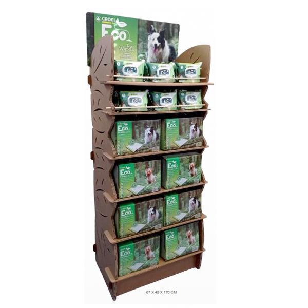 DISPLAY ECO LINE SUPER NAPPY_PET WIPES