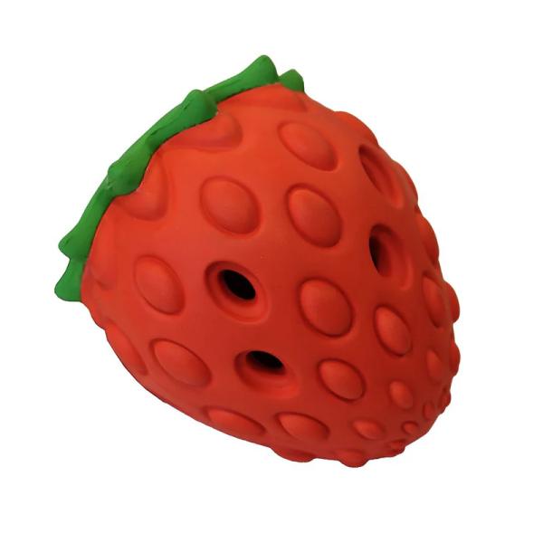 RUBBER TOY PANTON STRAWBERRY 8*8*10cm                                   