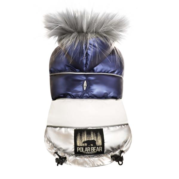 PADDED JACKET POLAR BEAR BLUE 40 CM                                     