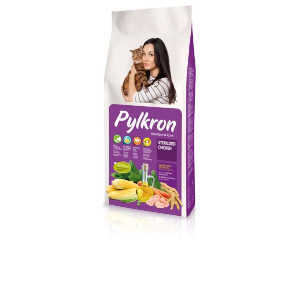 PYLKRON STERILIZED CHICKEN (CAT) 1,5 KG