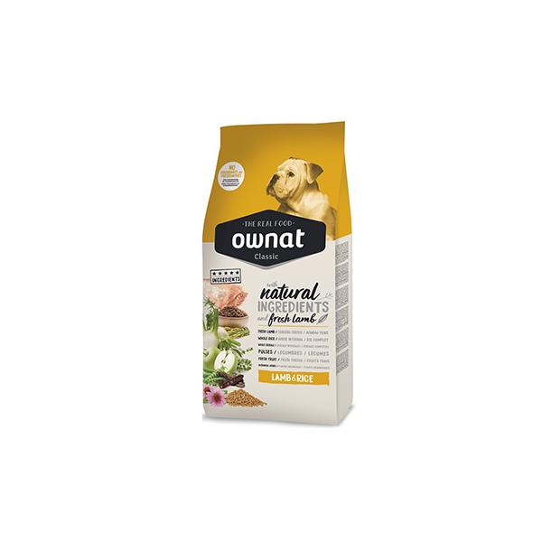 OWNAT CHIEN LAMB & RICE 4 KG