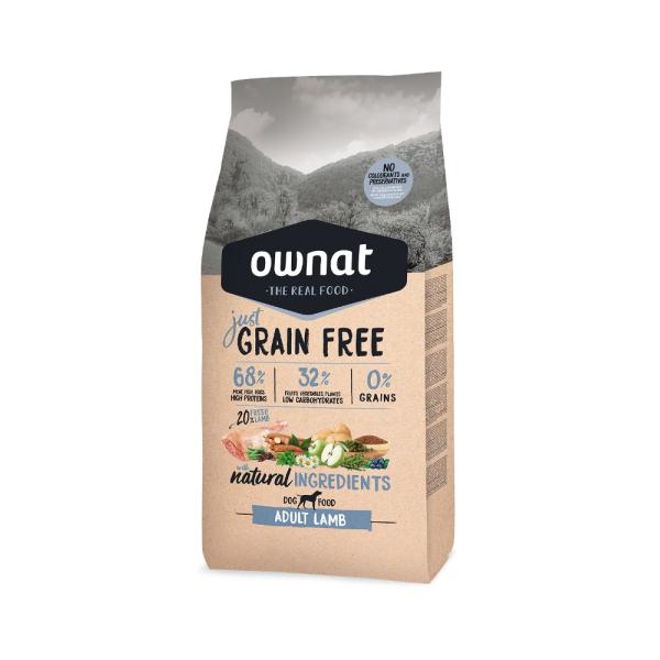 OWNAT JUST GF ADULT LAMB 14KG