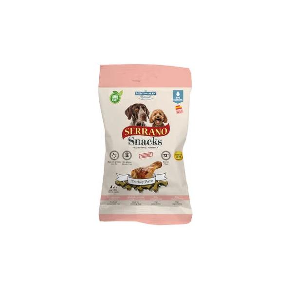 SERRANO SNACK DOGS DINDE 100g