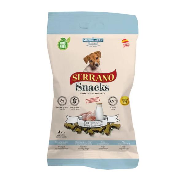 SERRANO SNACK DOGS PUPPY 100g