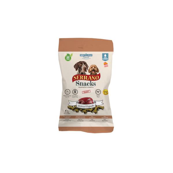 SERRANO SNACK DOGS FOIE 100g