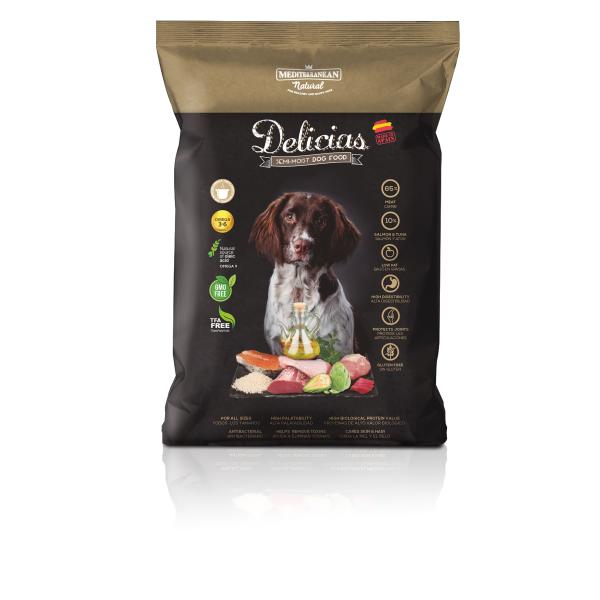 DELICIAS  SEMI HUMIDE  CHIEN ADULT  1,5 KG