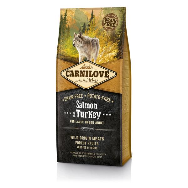 CARNILOVE GRAND CHIEN SAUMON & DINDE 12K