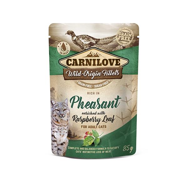 POCHON CARNILOVE CHAT PHEASANT  85GR