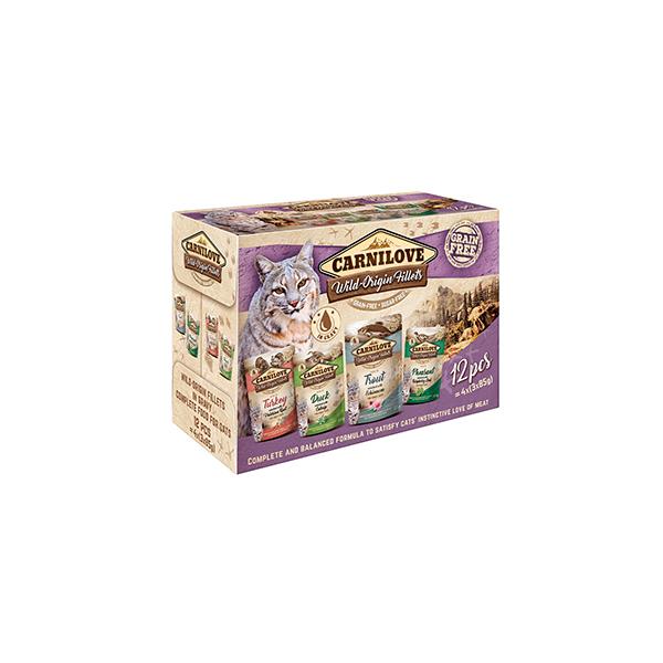 MULTIPACK CARNILOVE POCHON CHAT  (12x85g)