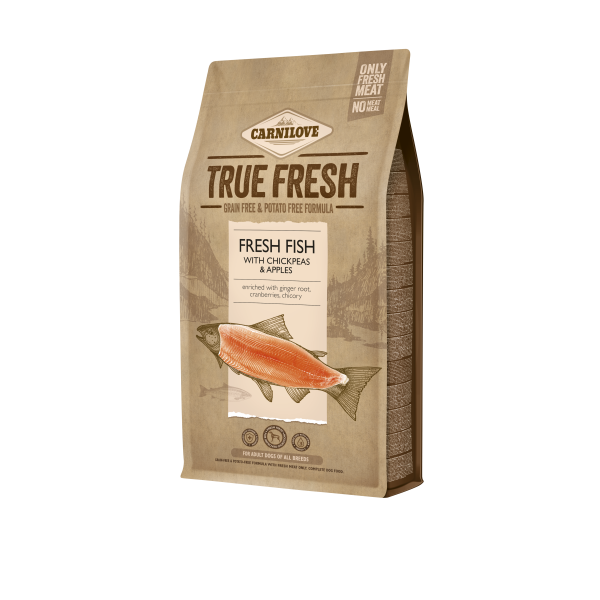 TRUE FRESH FISH  ADULT DOGS 1,4 KG