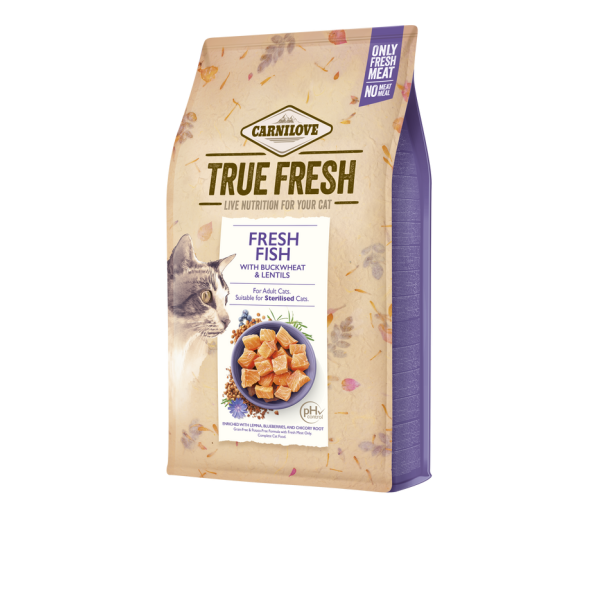 CARNILOVE TRUE FRESH CAT FISH 340Gr