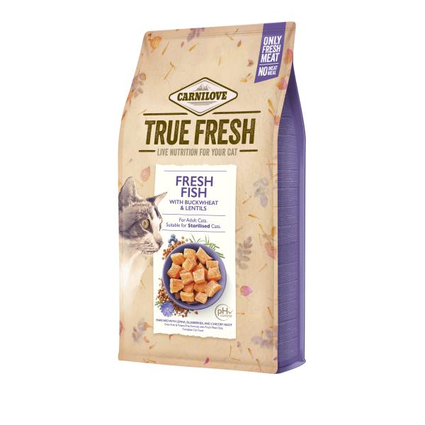 CARNILOVE TRUE FRESH CAT FISH, 1,8 KG