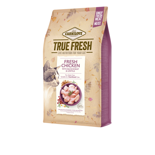 CARNILOVE TRUE FRESH CAT CHICKEN 340 Gr