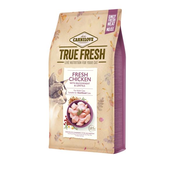 CARNILOVE TRUE FRESH CAT CHICKEN, 1,8 KG