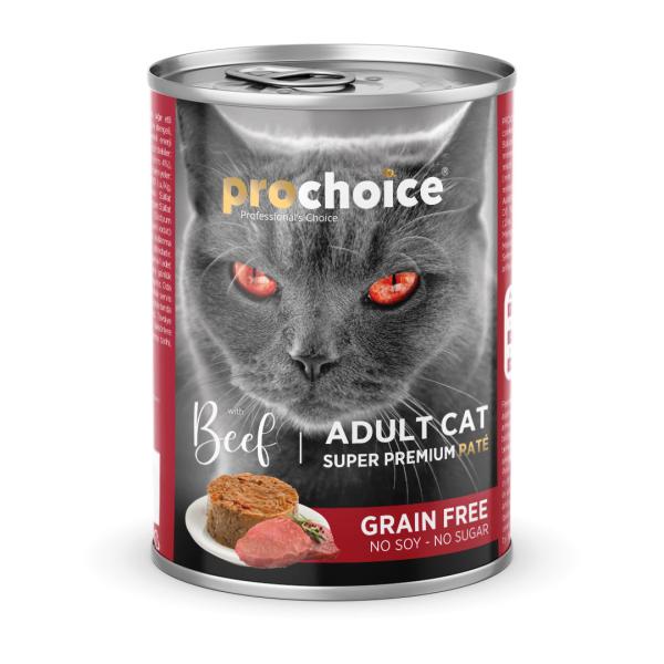 PROCHOICE GF CHAT BŒUF 400 GR