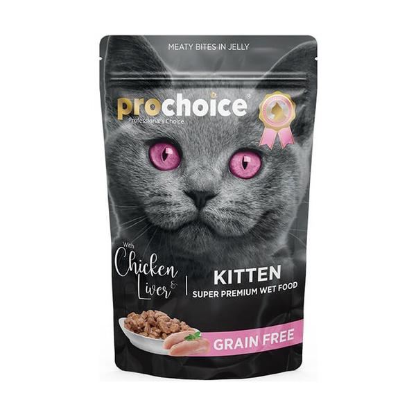 PROCHOICE POCHON GF  KITTEN 85GR