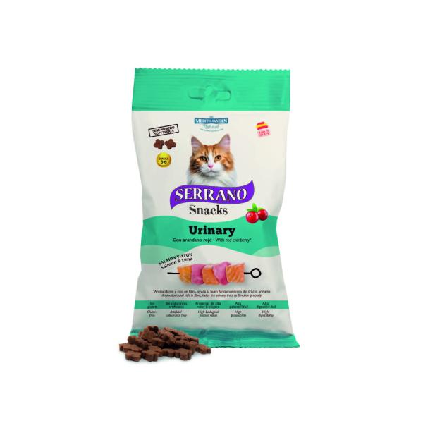 SERRANO SNACKS CAT 50g URINARY SALMON